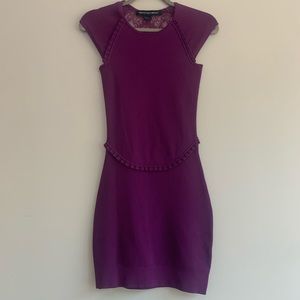 PLUM FRENCH CONNECTION DRESS